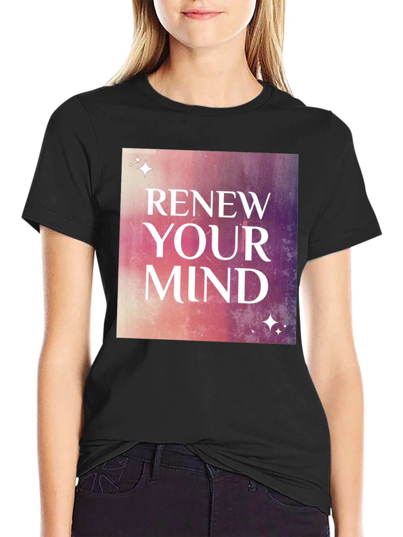 Renew Your Mind Graphic Tee - Stylish Motivational Shirt