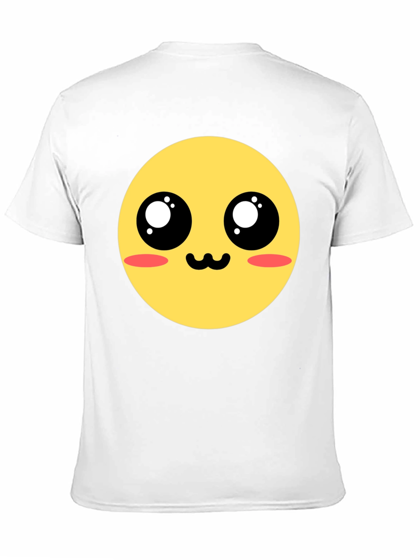 Kawaii Emoji Graphic Tee - Black