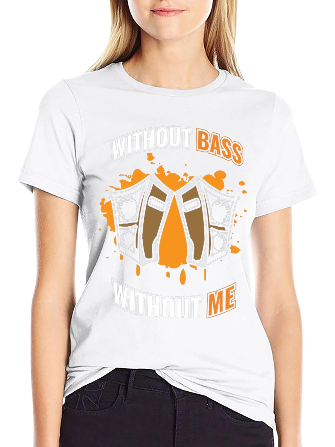 Without Bass Without Me Graphic Tee