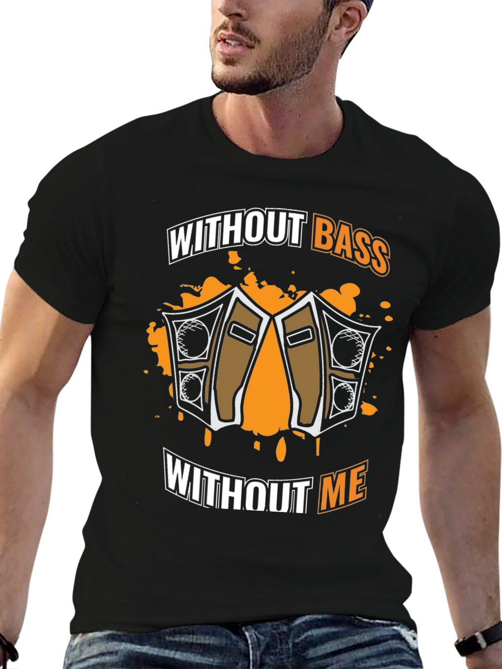 Without Bass Without Me Graphic Tee