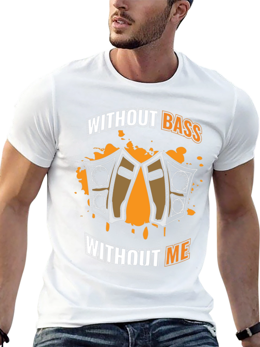 Without Bass Without Me Graphic Tee
