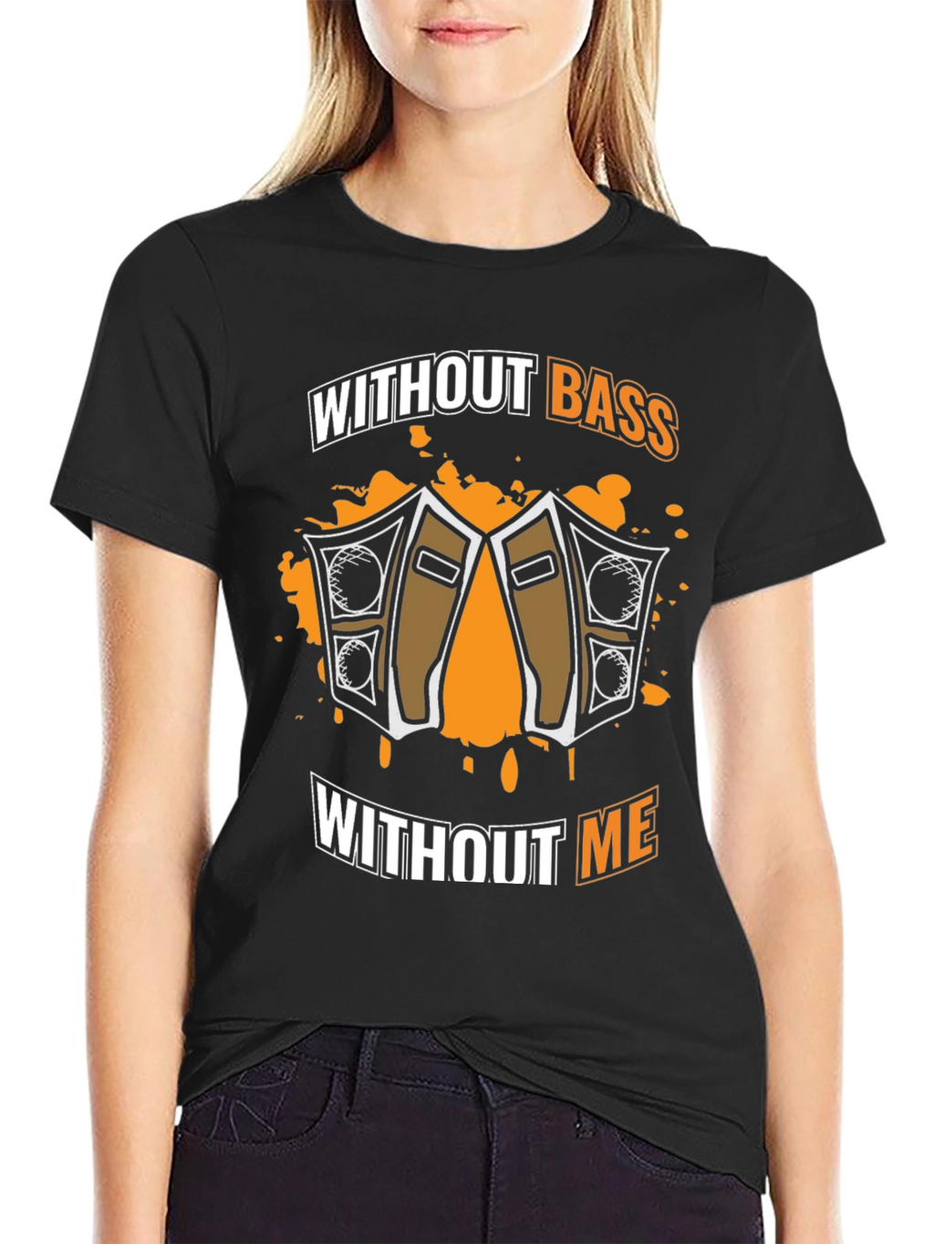 Without Bass Without Me Graphic Tee