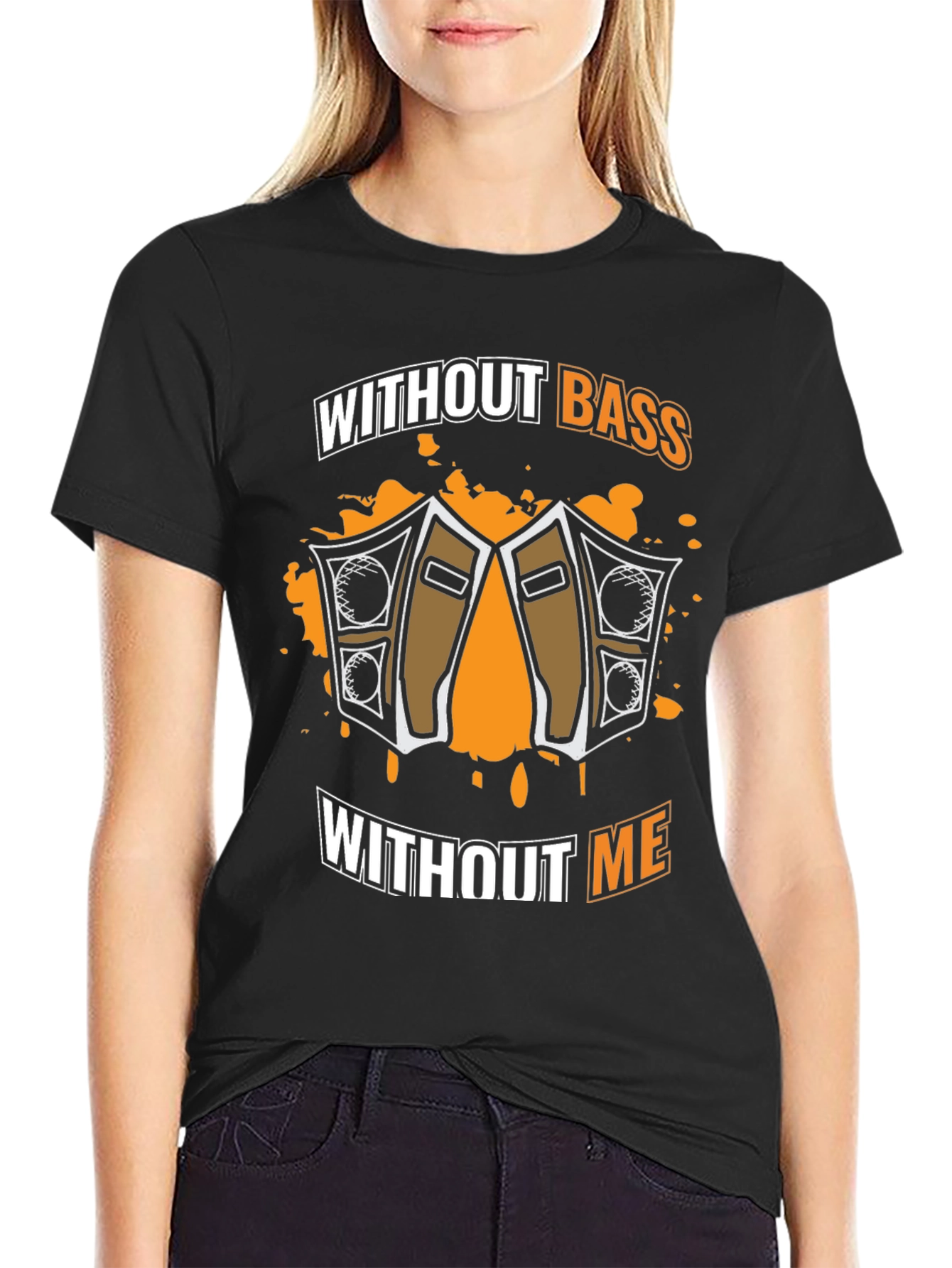 Without Bass Without Me Graphic Tee