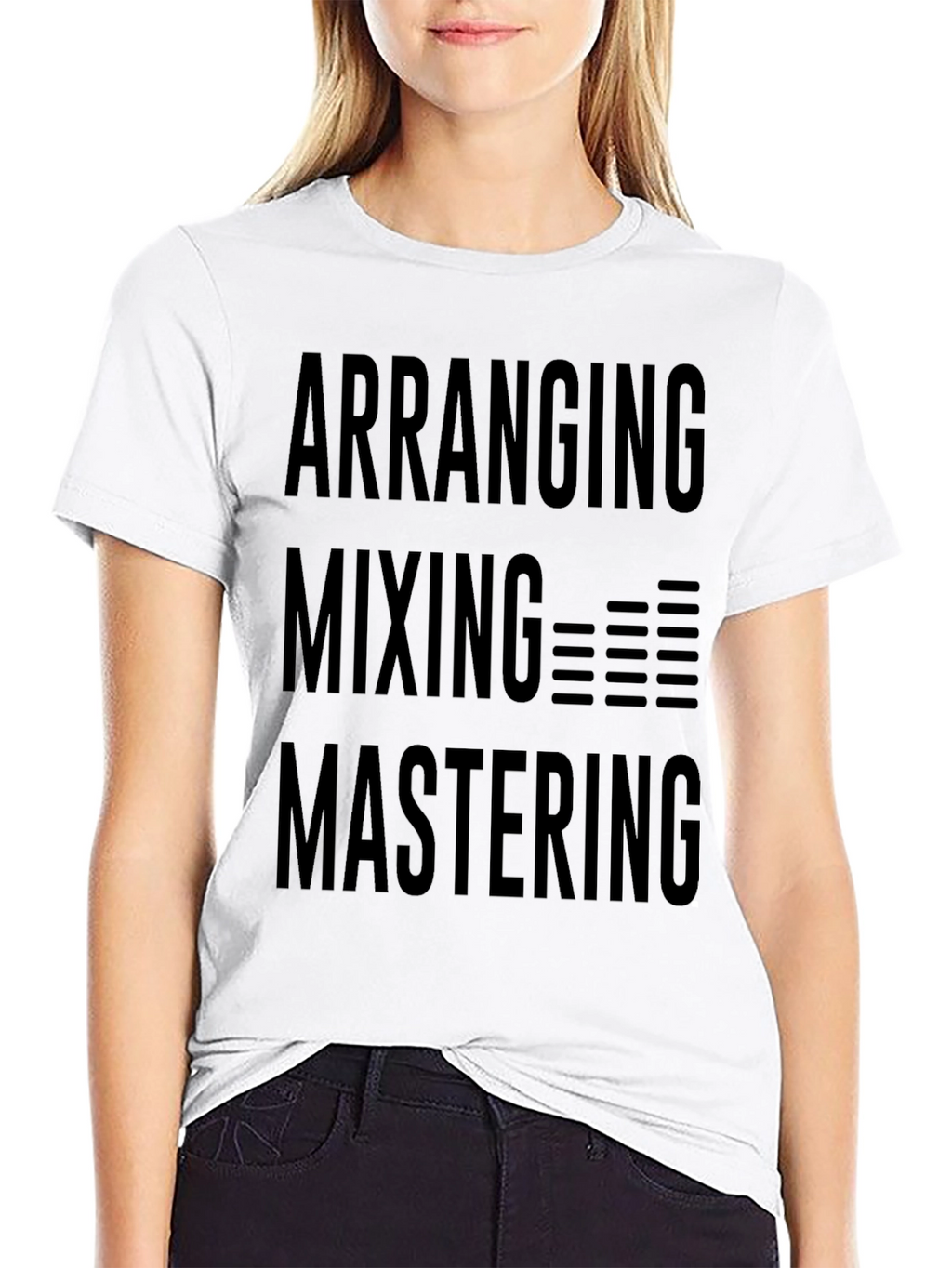 Music Production T-Shirt - Arranging Mixing Mastering