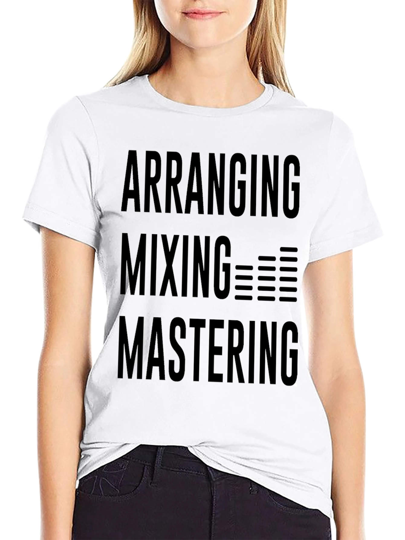 Music Production T-Shirt - Arranging Mixing Mastering