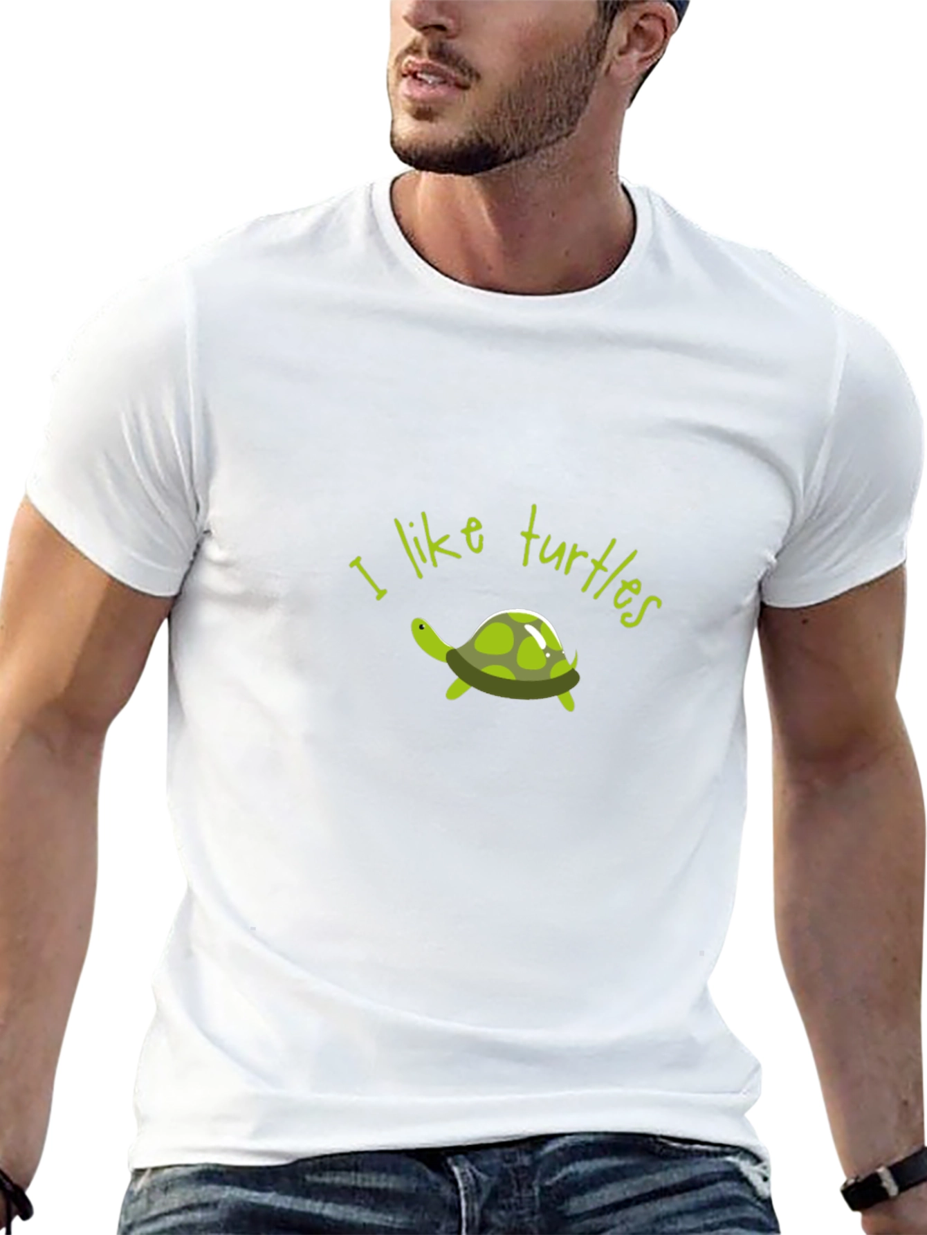 I Like Turtles Graphic T-Shirt