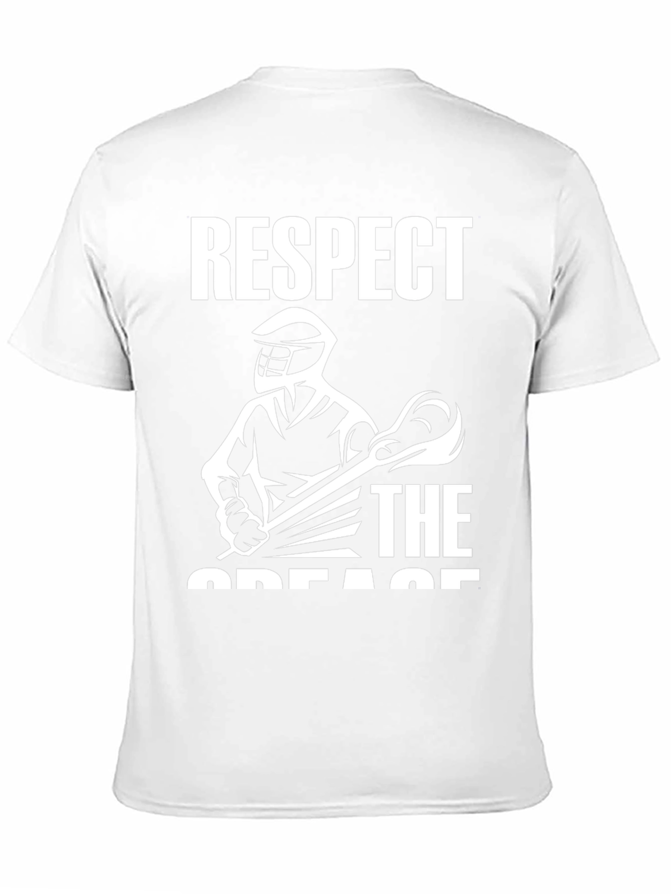 Respect The Crease Lacrosse Graphic Tee