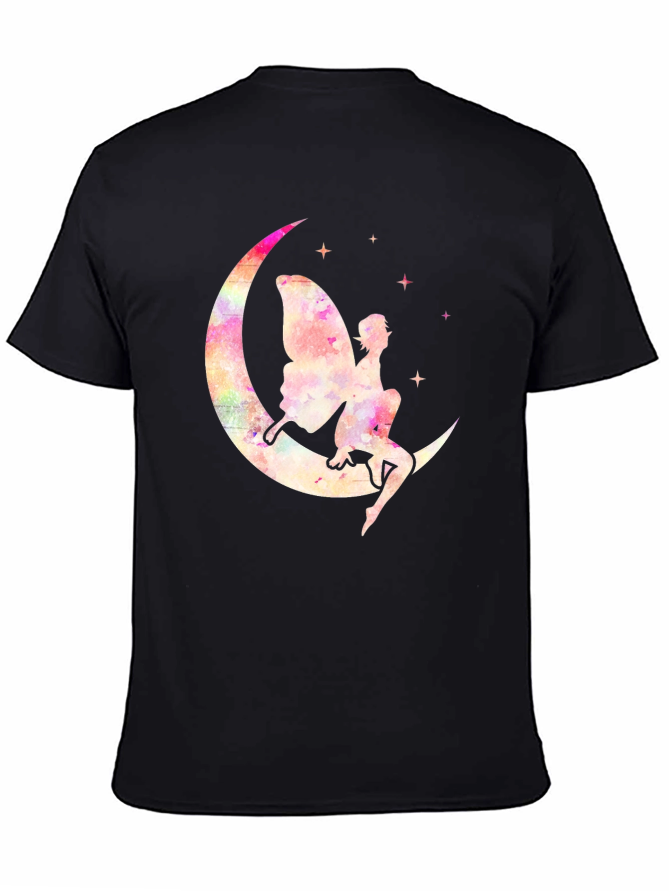 Fairy Moon Watercolor Graphic Tee
