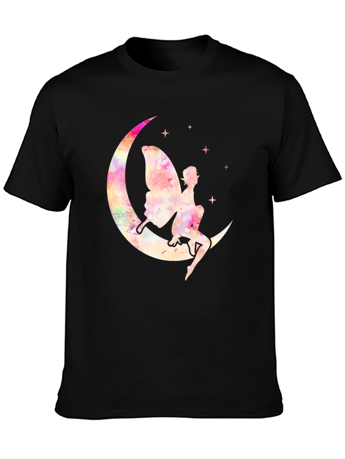 Fairy Moon Watercolor Graphic Tee