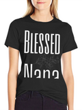 Blessed Nana Black T-Shirt