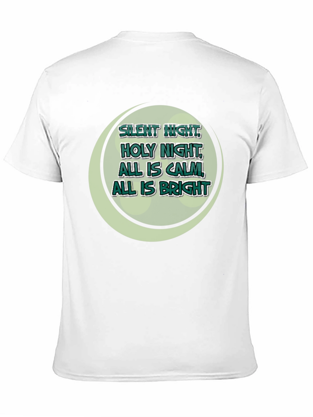 Silent Night Holiday Graphic Tee