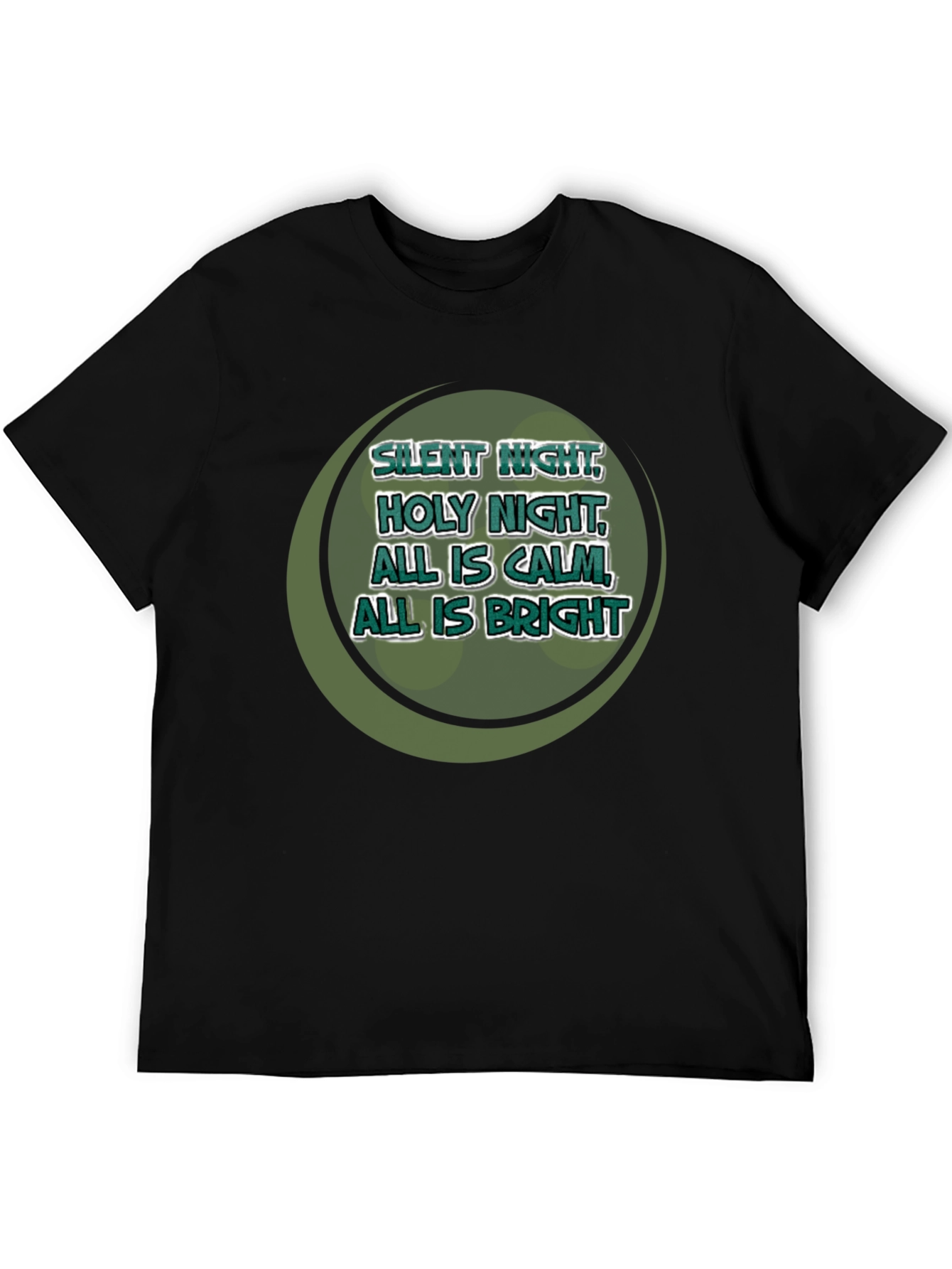 Silent Night Holiday Graphic Tee