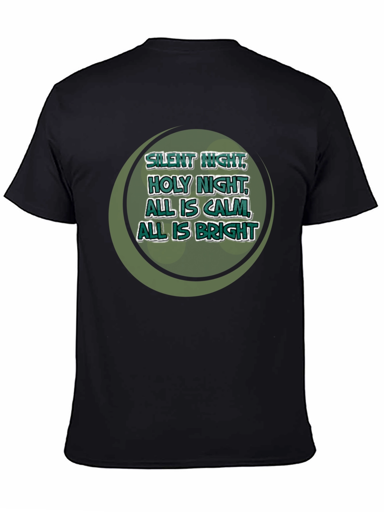 Silent Night Holiday Graphic Tee