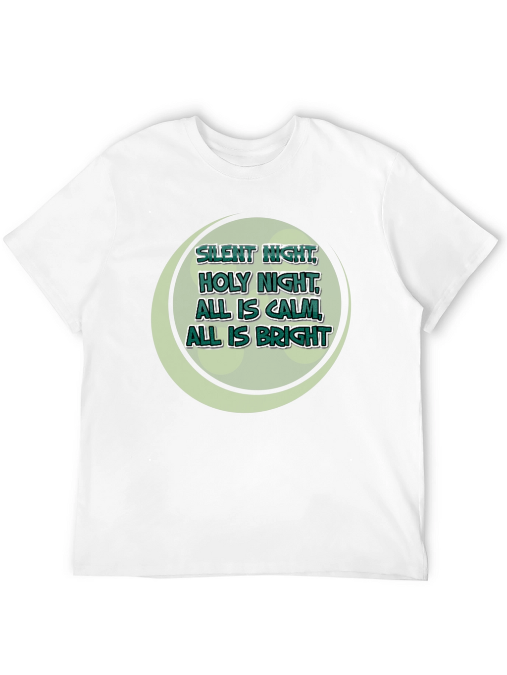 Silent Night Holiday Graphic Tee