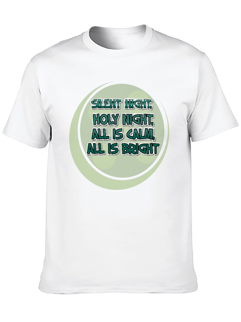 Silent Night Holiday Graphic Tee