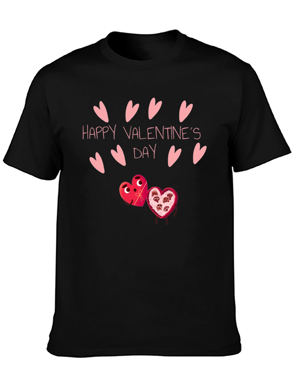 Happy Valentines Day T-Shirt - Heart Candy