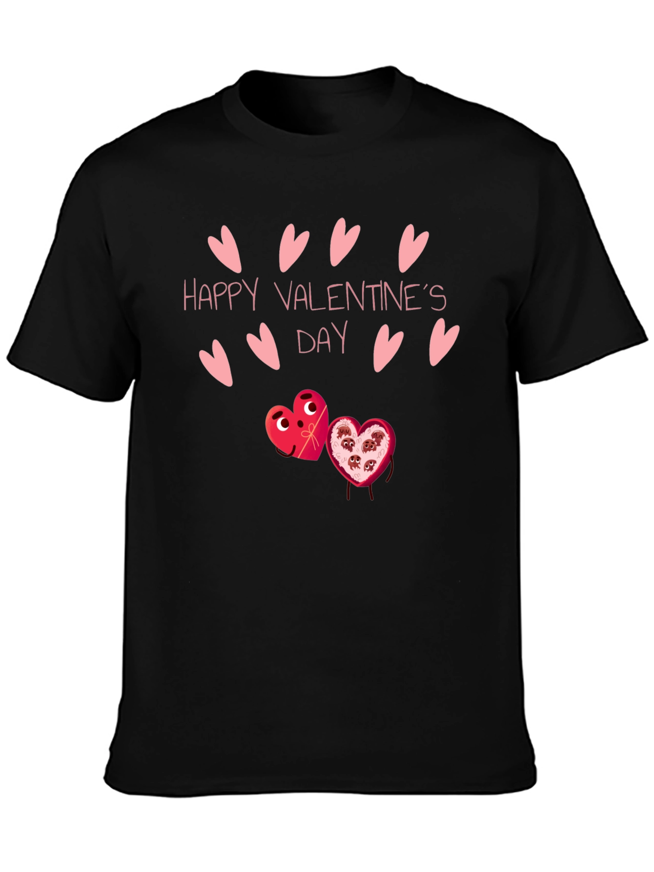 Happy Valentines Day T-Shirt - Heart Candy
