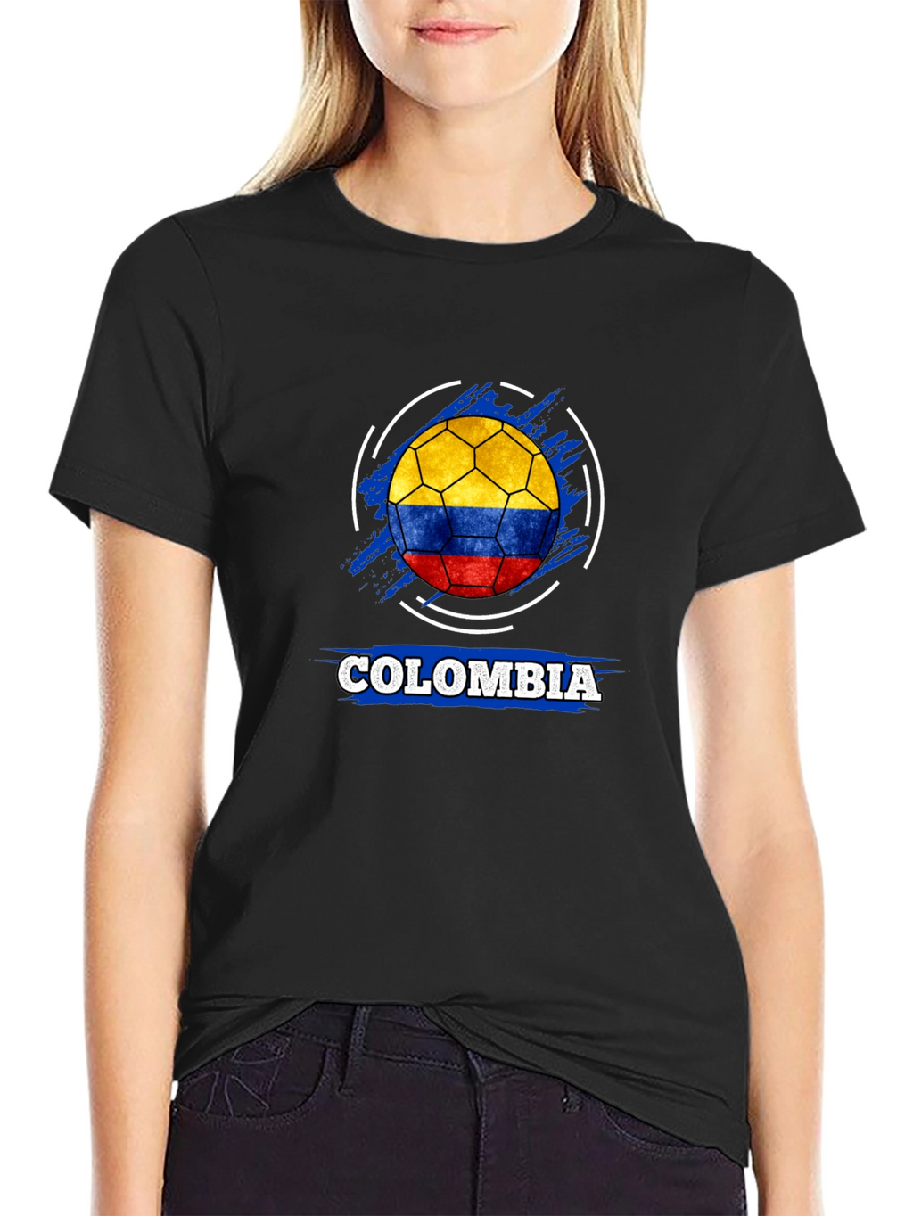 Colombia Soccer Ball T-Shirt - Show Your Pride!