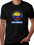 Colombia Soccer Ball T-Shirt - Show Your Pride!