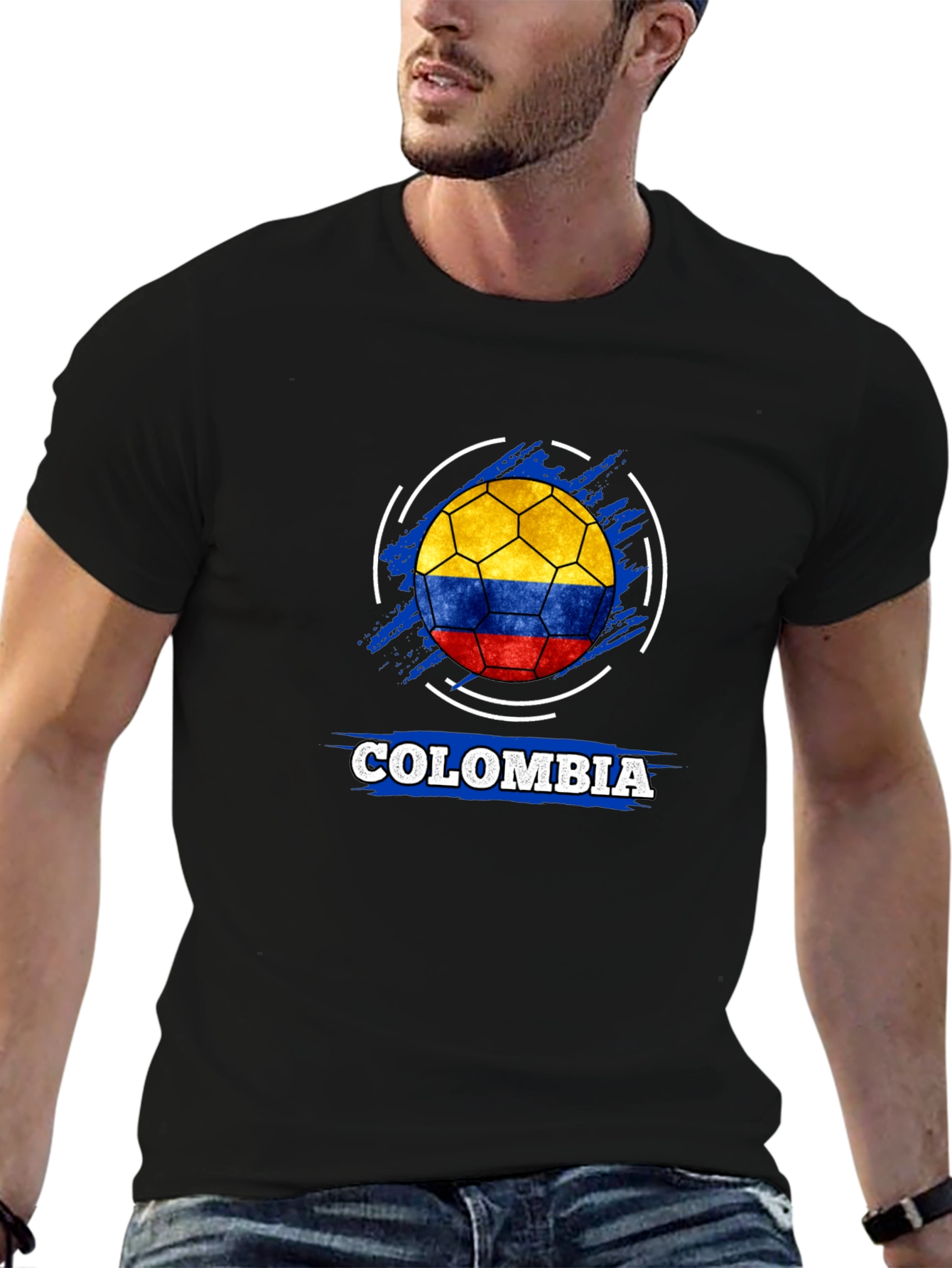 Colombia Soccer Ball T-Shirt - Show Your Pride!