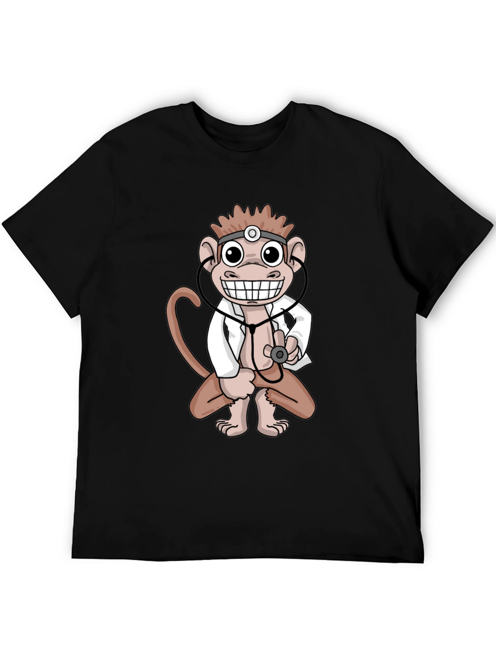 Monkey Doctor T-Shirt - Unique Novelty Tee