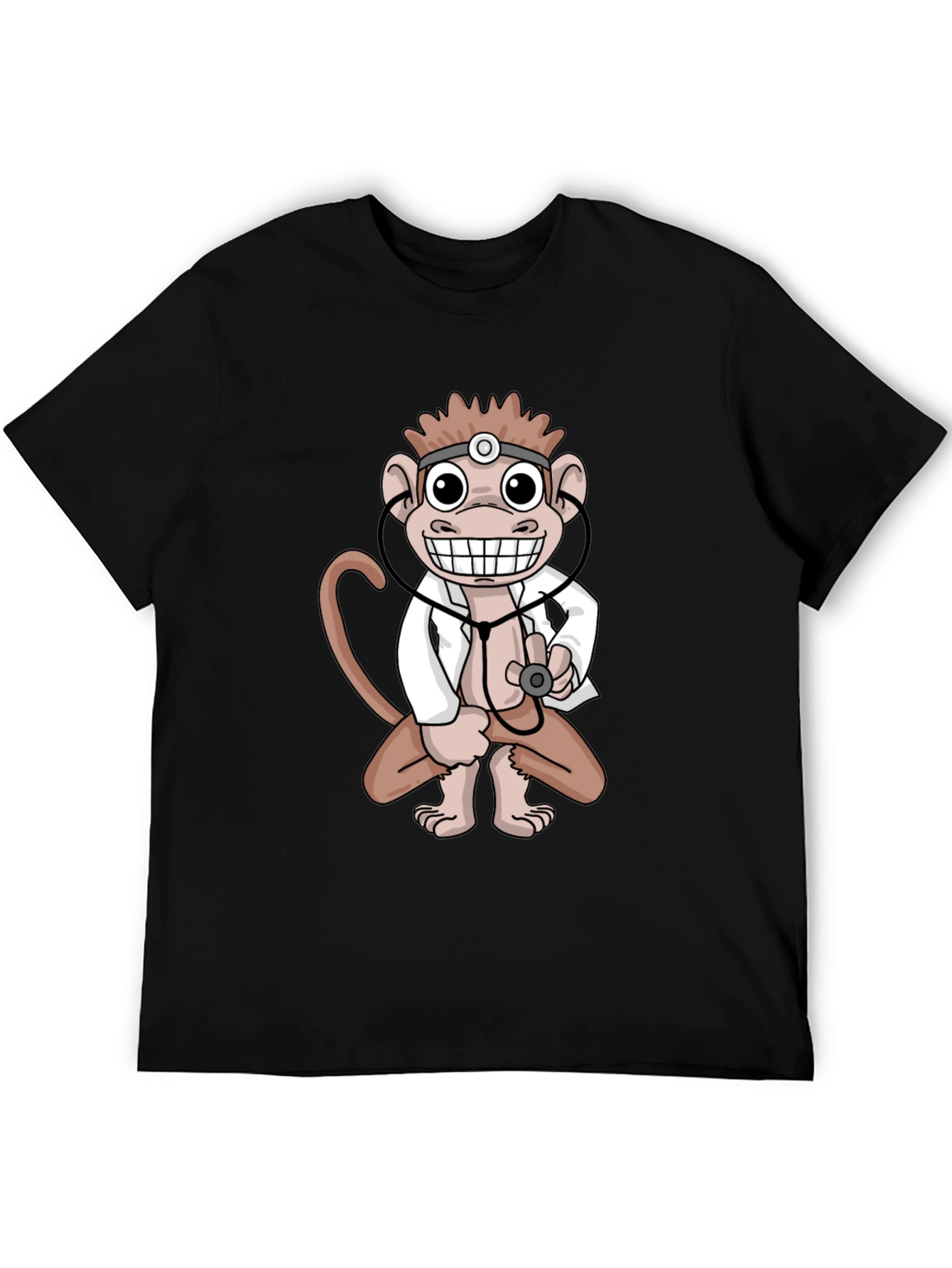 Monkey Doctor T-Shirt - Unique Novelty Tee