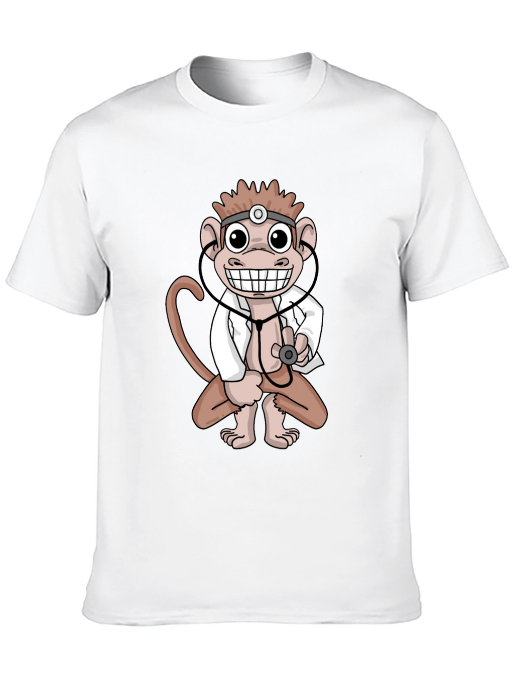 Monkey Doctor T-Shirt - Unique Novelty Tee