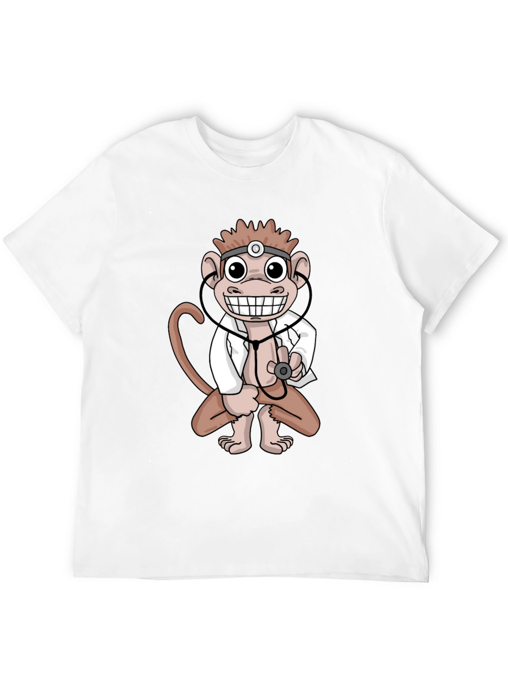 Monkey Doctor T-Shirt - Unique Novelty Tee