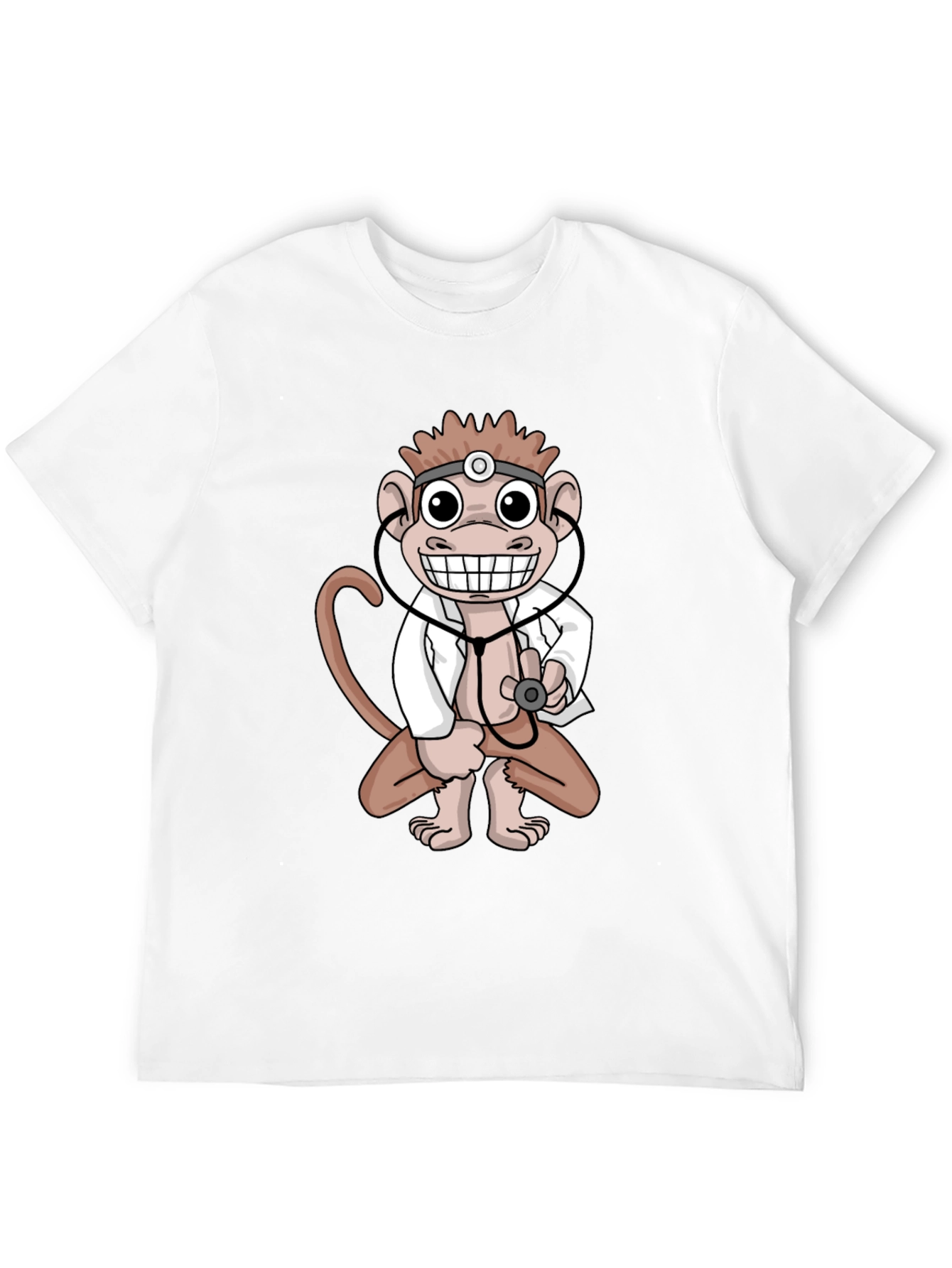 Monkey Doctor T-Shirt - Unique Novelty Tee