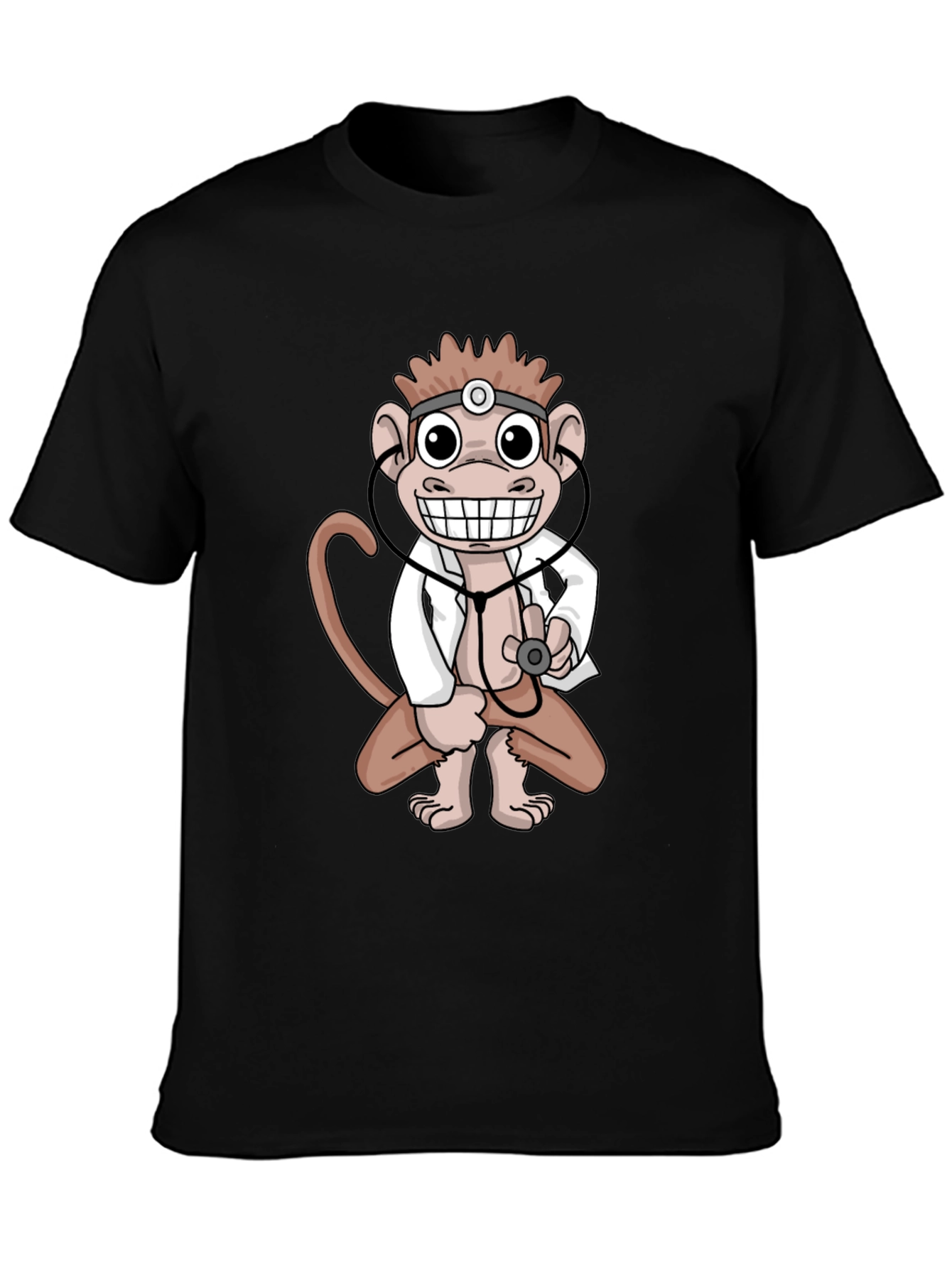 Monkey Doctor T-Shirt - Unique Novelty Tee
