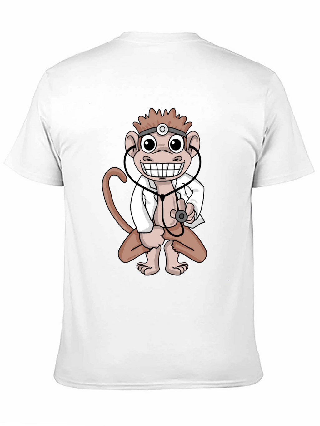 Monkey Doctor T-Shirt - Unique Novelty Tee