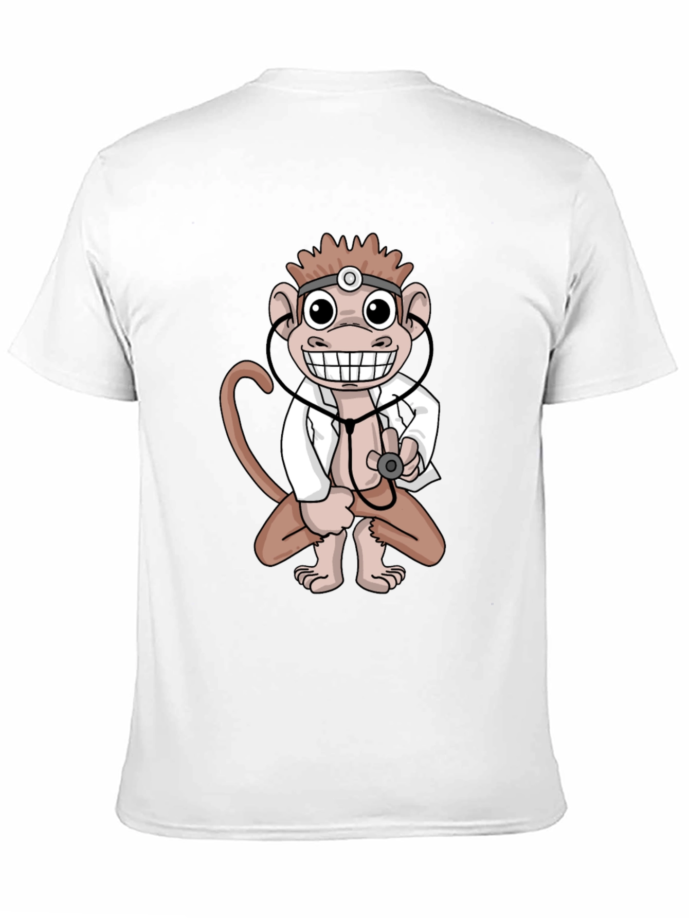 Monkey Doctor T-Shirt - Unique Novelty Tee