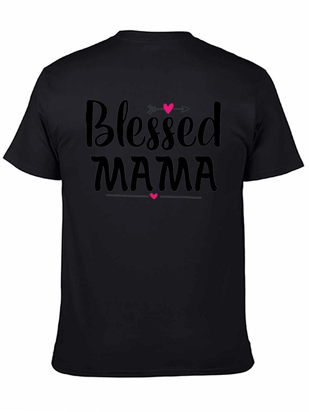 Blessed Mama Graphic Tee - Soft Cotton Comfort