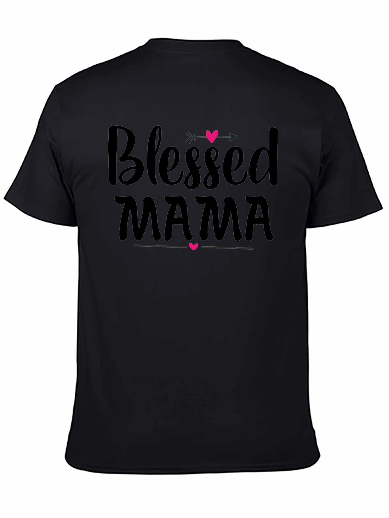 Blessed Mama Graphic Tee - Soft Cotton Comfort