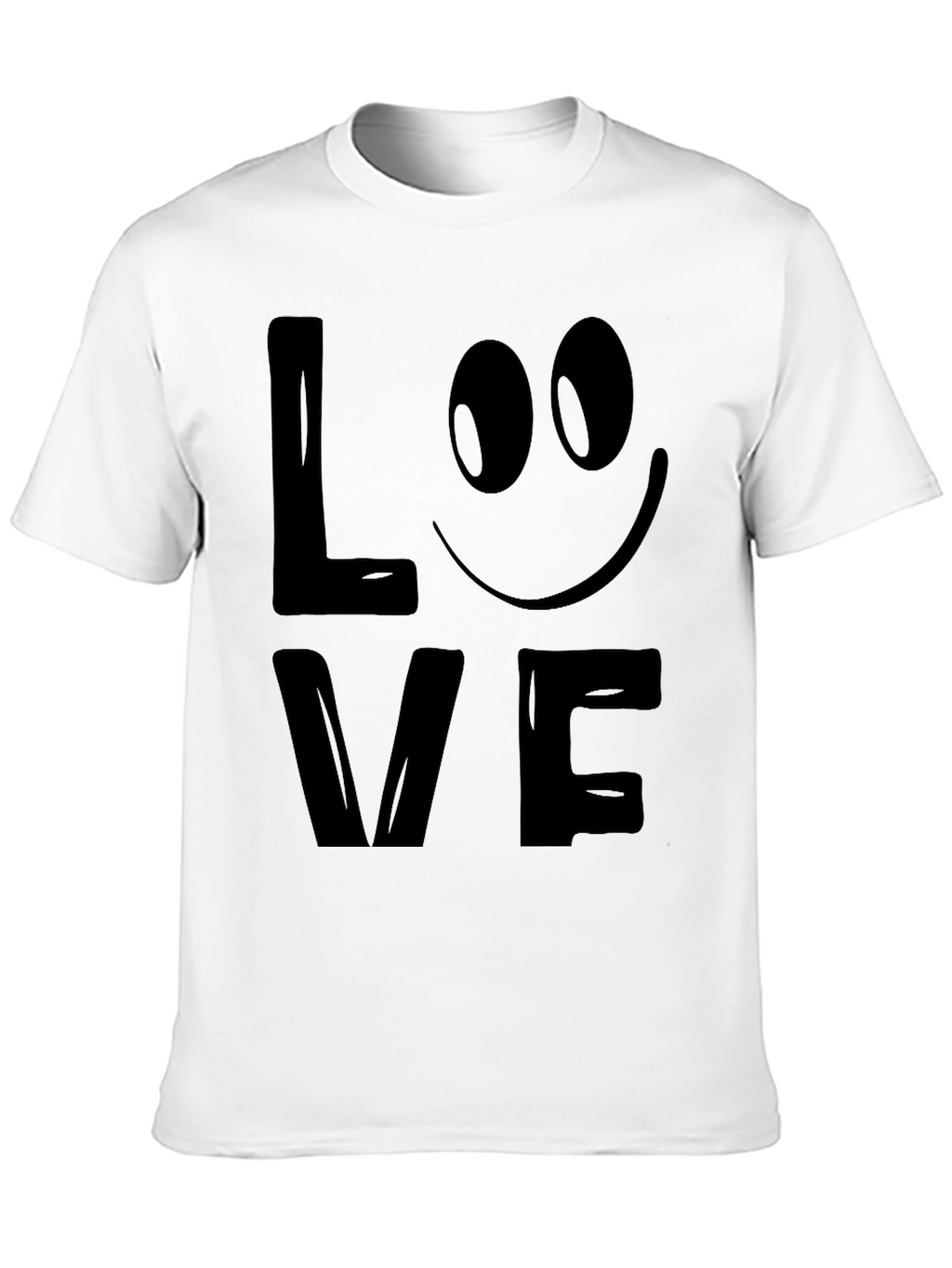 Love Graphic T-Shirt - Mens Black Tee