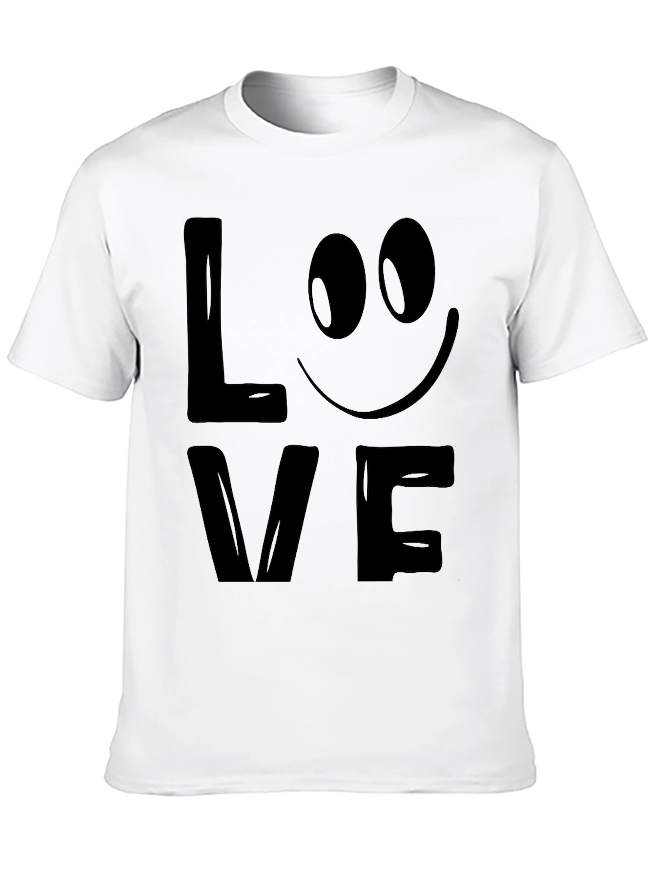 Love Graphic T-Shirt - Mens Black Tee