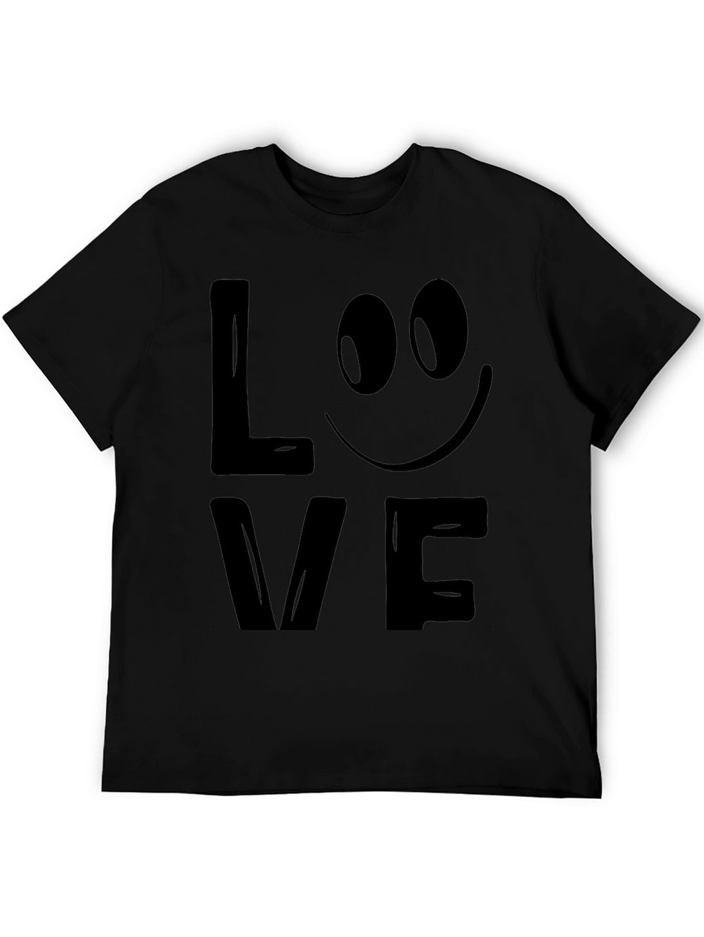 Love Graphic T-Shirt - Mens Black Tee
