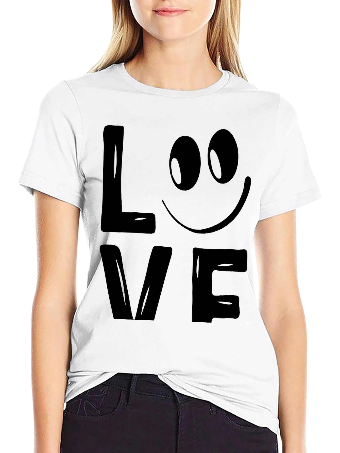 Love Graphic T-Shirt - Mens Black Tee
