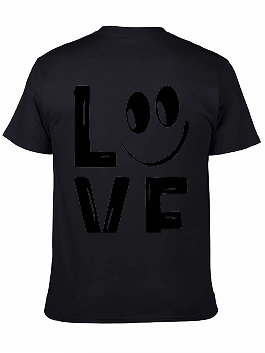 Love Graphic T-Shirt - Mens Black Tee