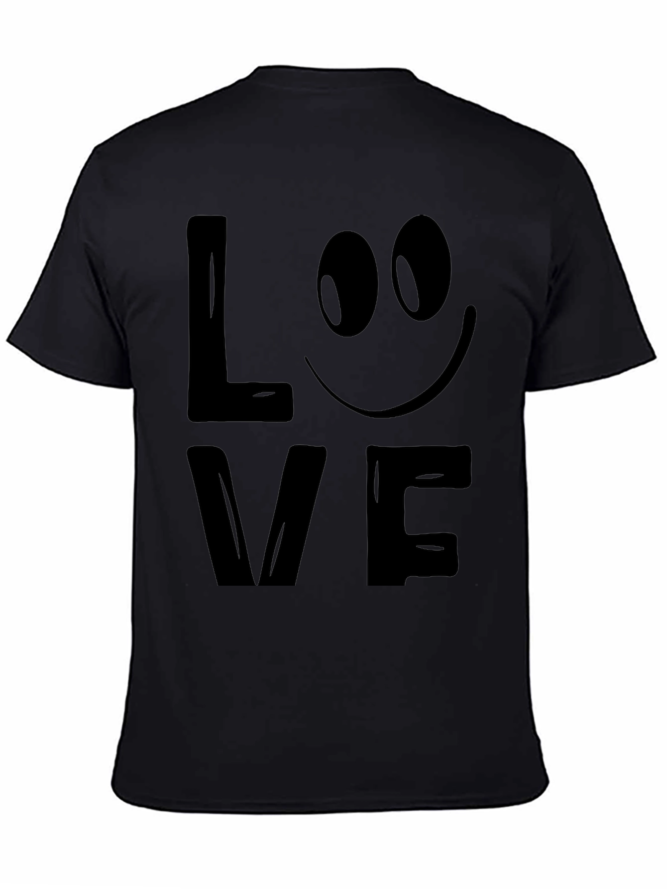 Love Graphic T-Shirt - Mens Black Tee