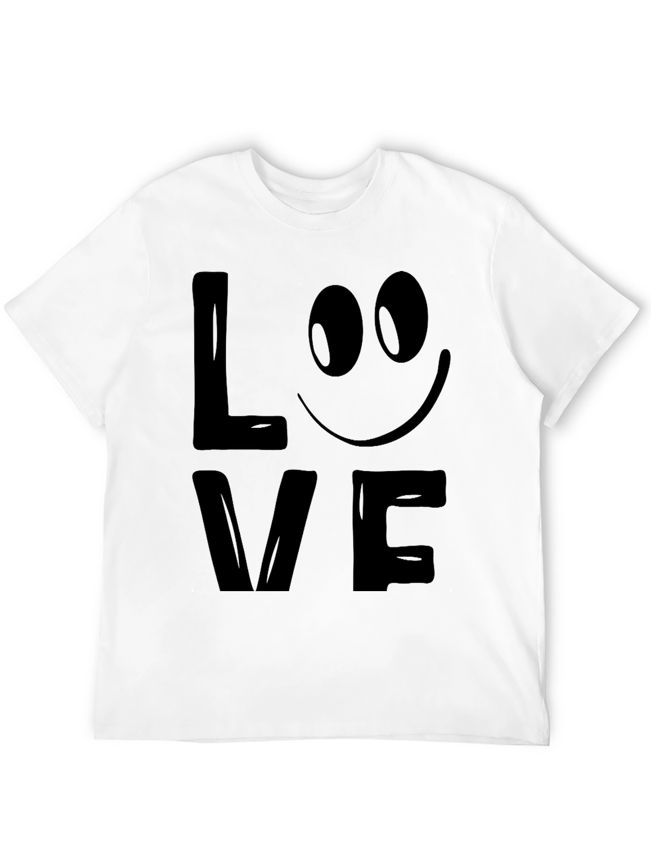 Love Graphic T-Shirt - Mens Black Tee