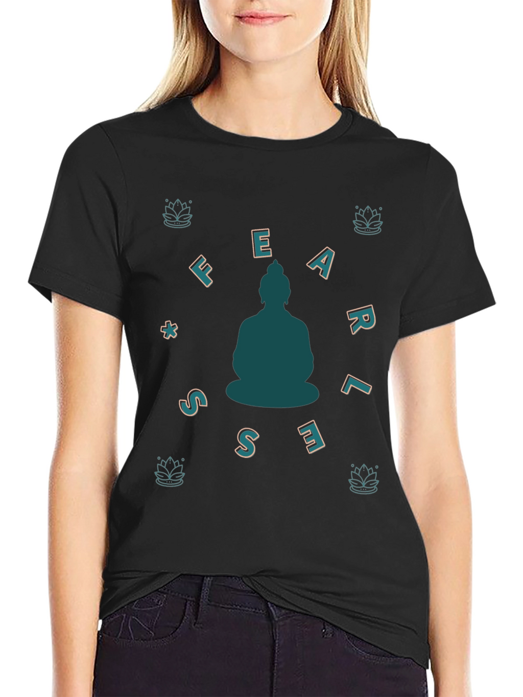 Fearless Buddha Graphic Tee