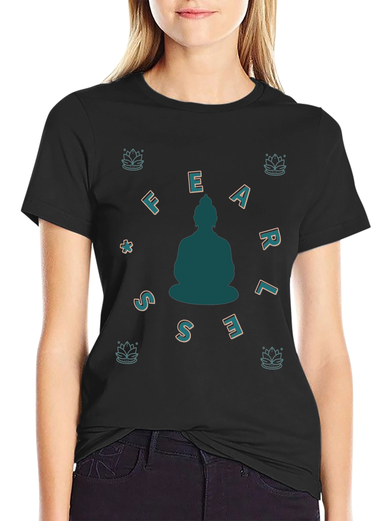 Fearless Buddha Graphic Tee