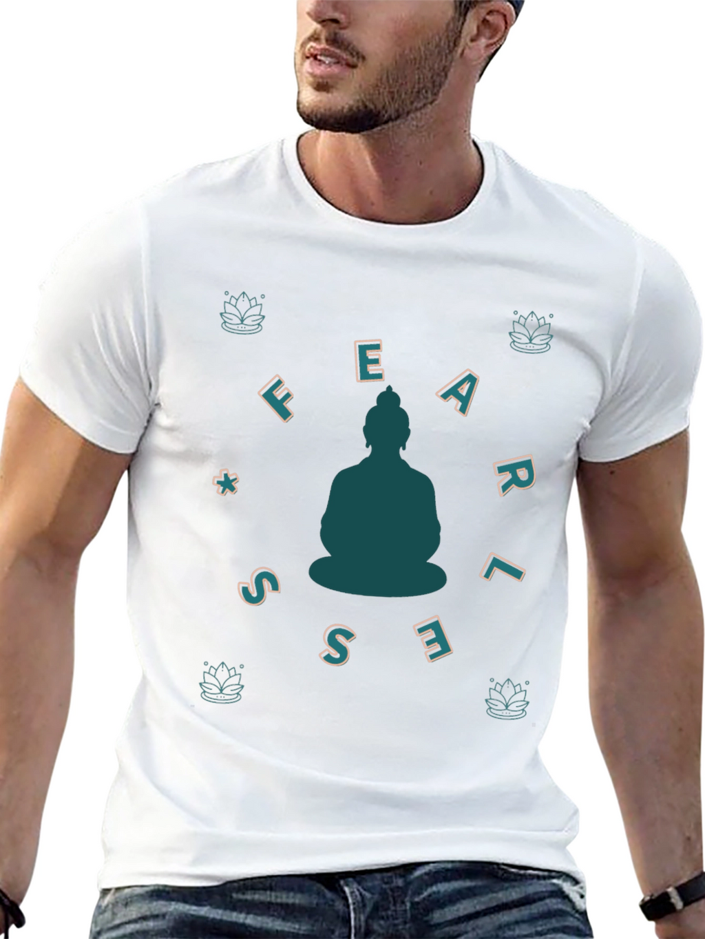 Fearless Buddha Graphic Tee