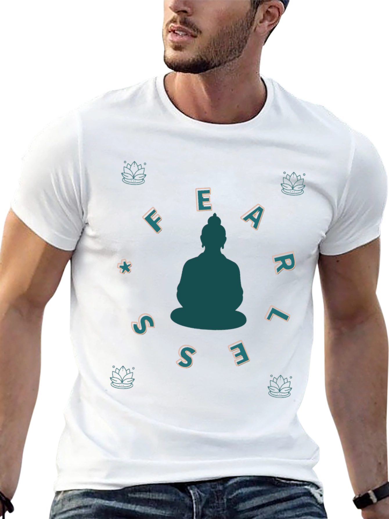 Fearless Buddha Graphic Tee