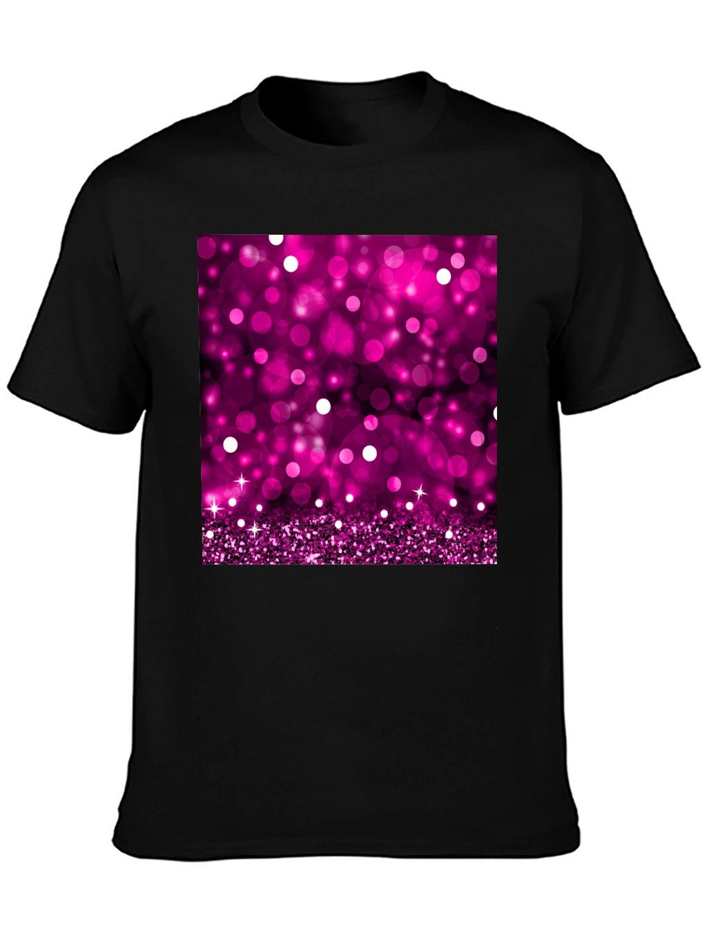 Sparkling Pink Bokeh T-Shirt