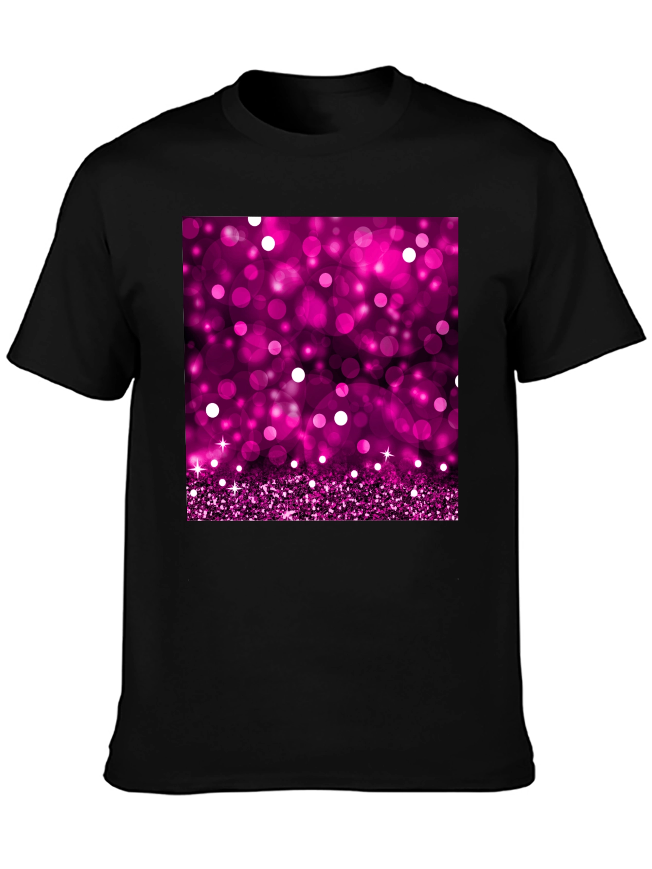 Sparkling Pink Bokeh T-Shirt