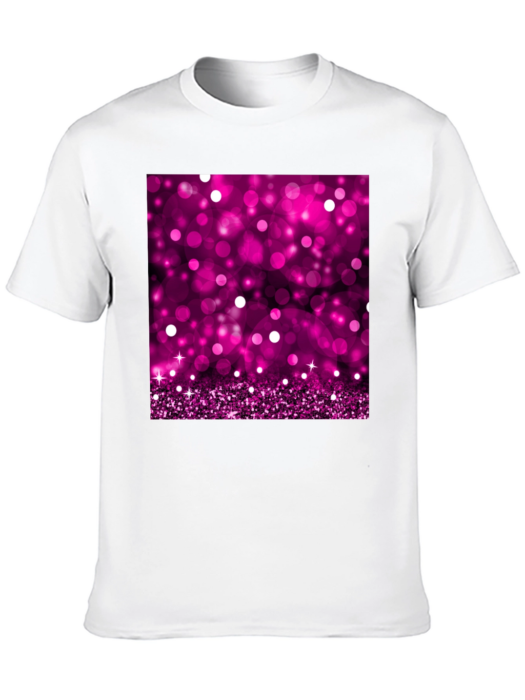 Sparkling Pink Bokeh T-Shirt