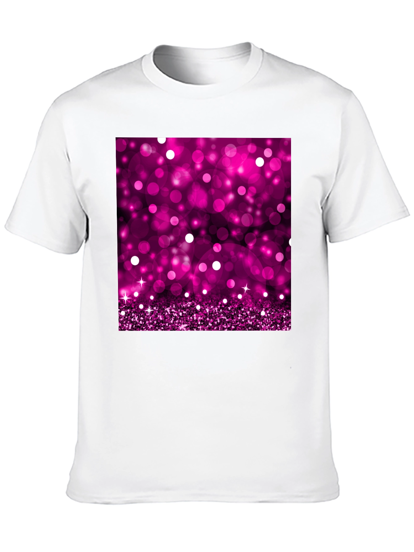 Sparkling Pink Bokeh T-Shirt