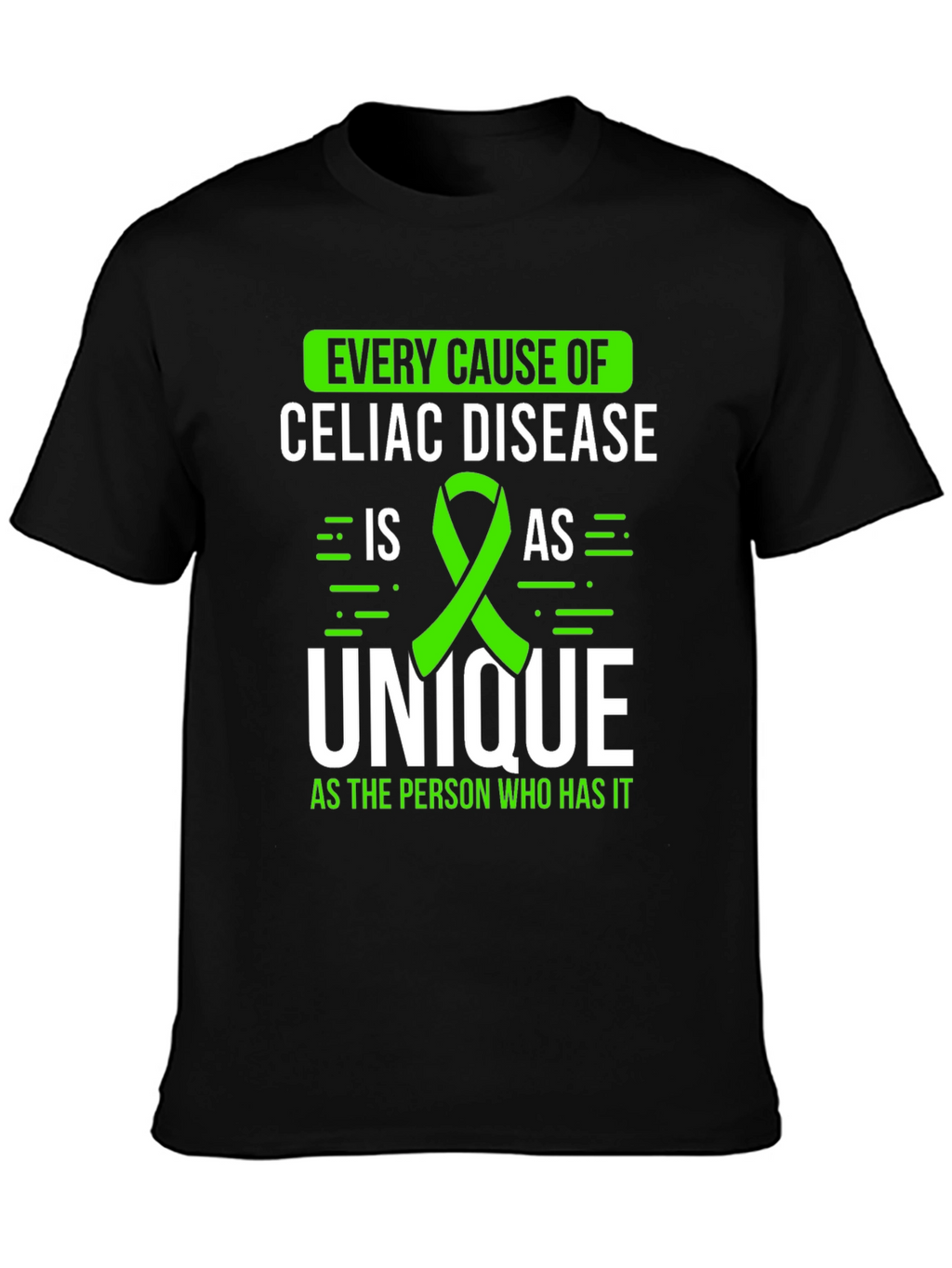 Celiac Disease Awareness T-Shirt - Unique Causes Design